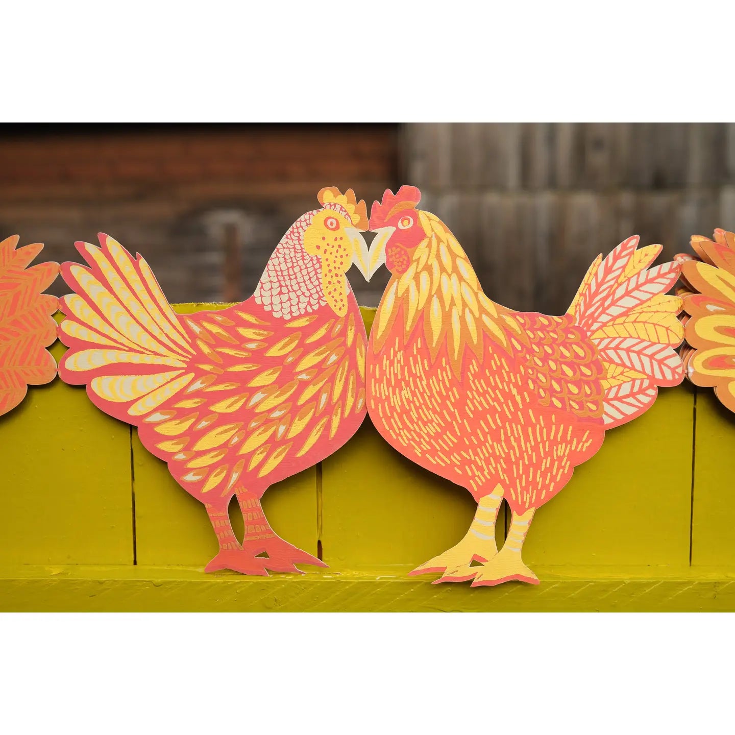Chicken Concertina Garland