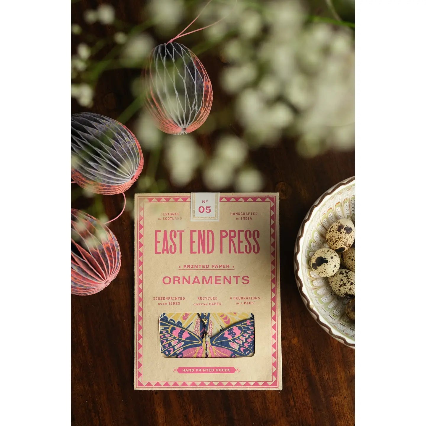 Butterflies Paper Ornaments