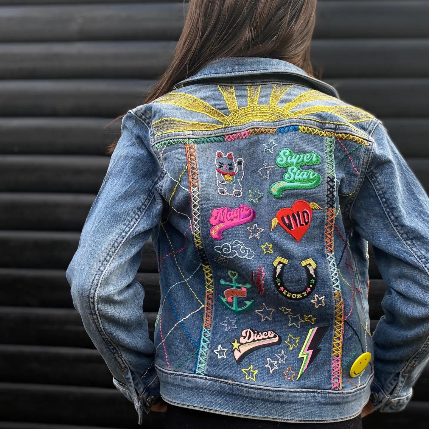 Apple Iron On Patch