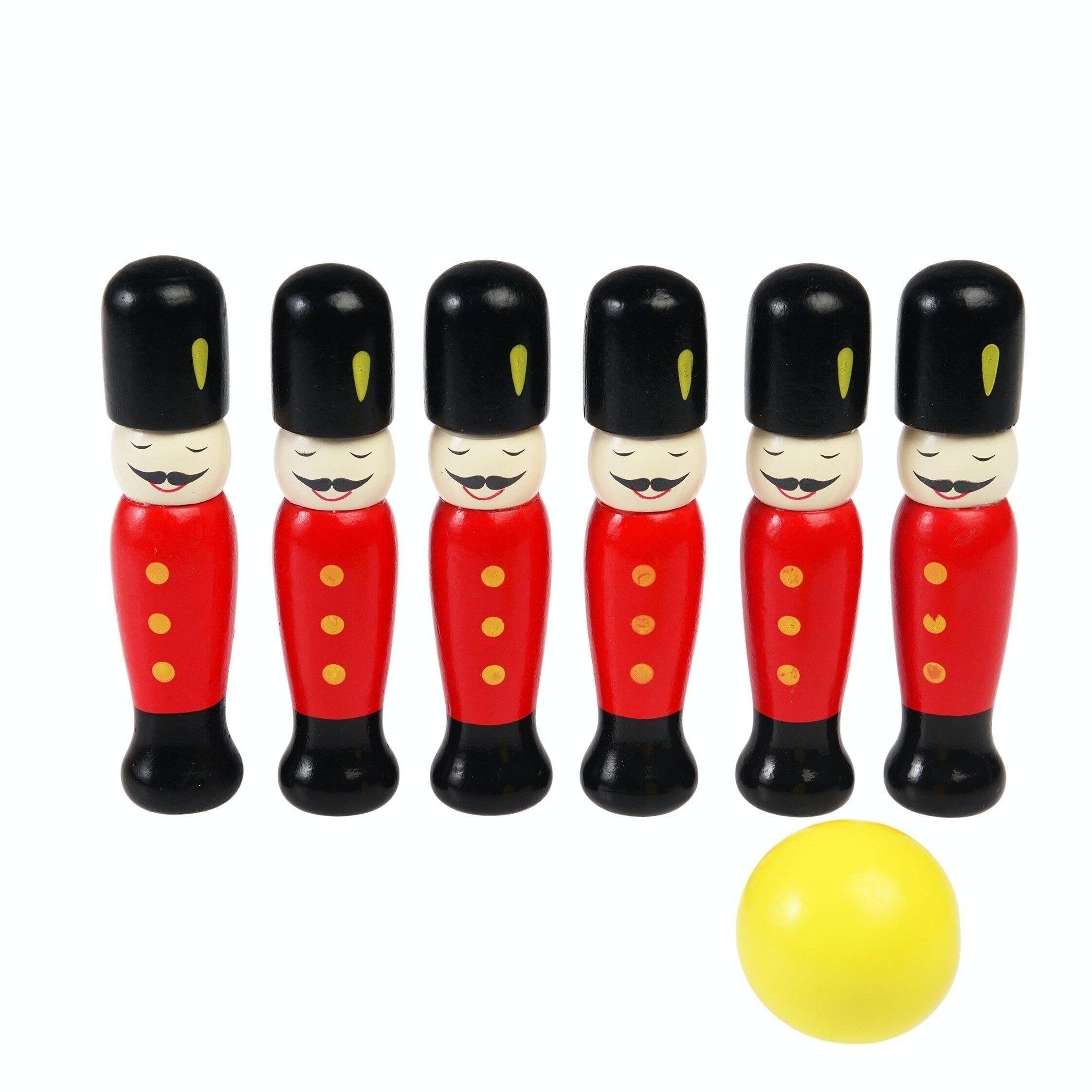 Soldier Skittles Wooden Toy