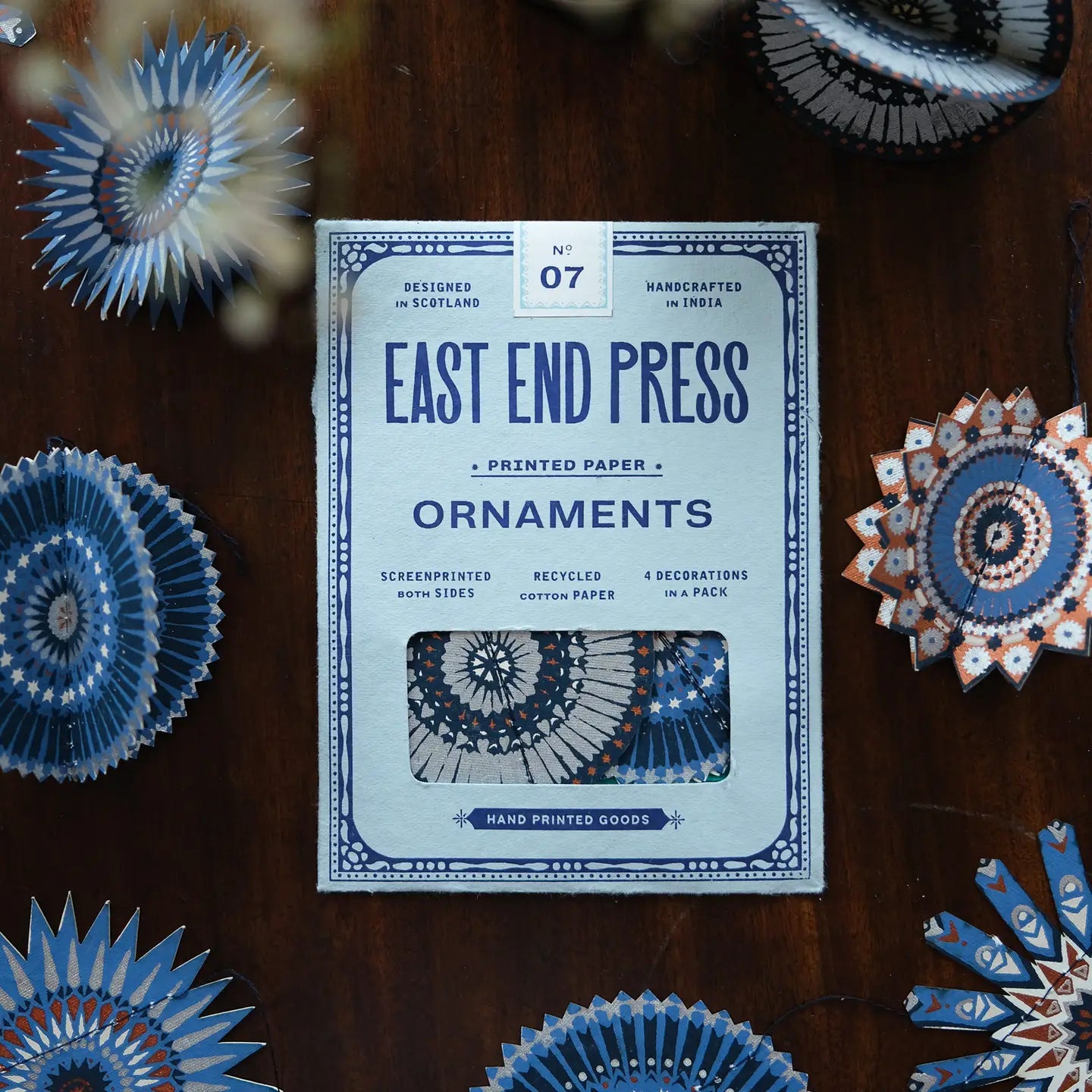 Stars Paper Ornaments