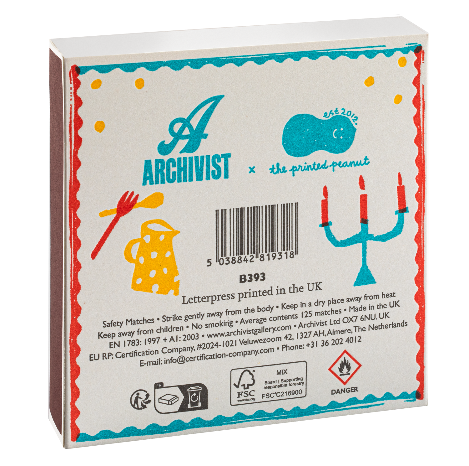Picnic Party | Square - Safety Matches