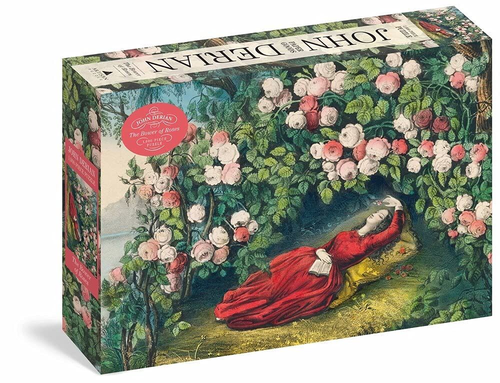 JOHN DERIAN BOWER OF ROSES JIGSAW PUZZLE
