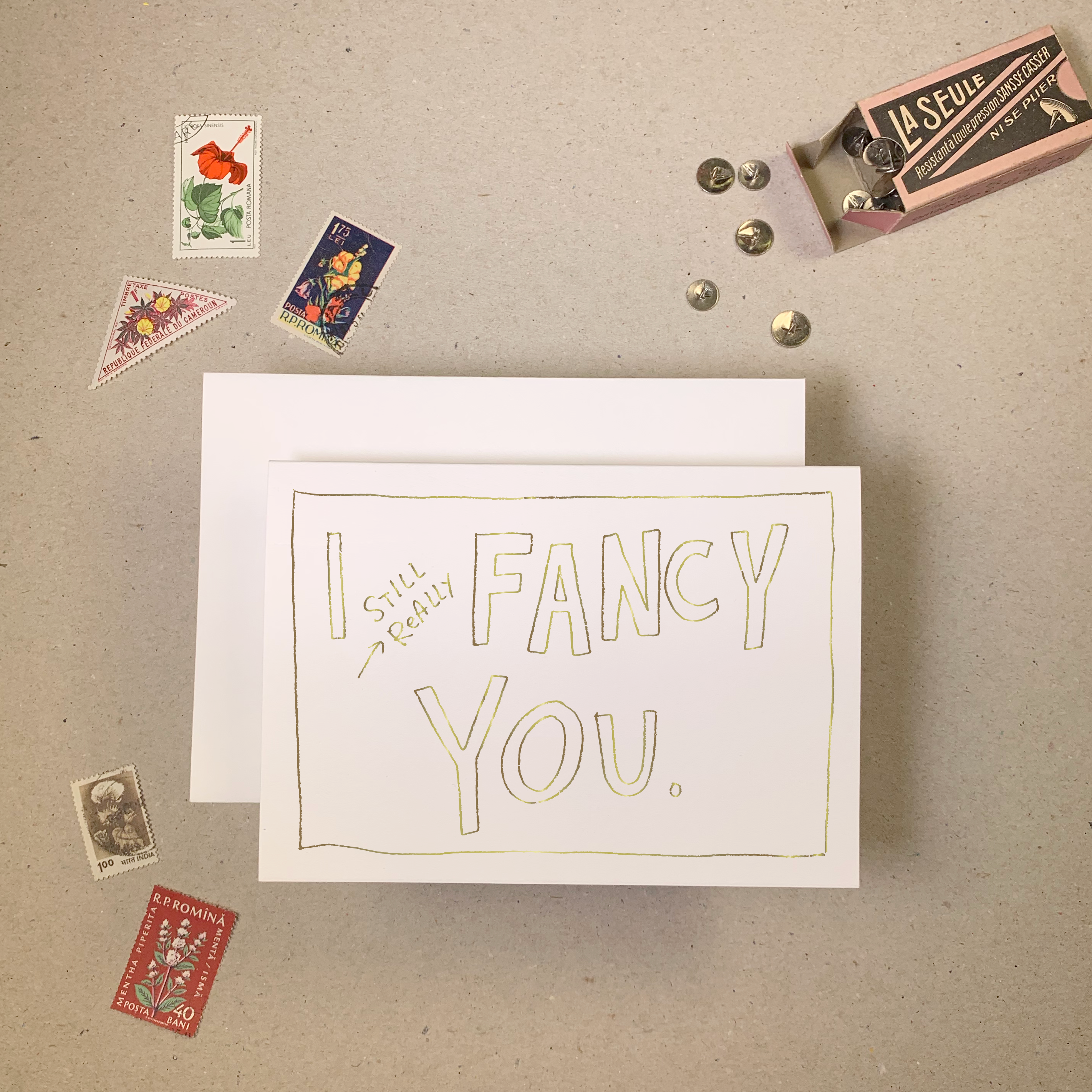 I STILL really fancy you Greetings Card