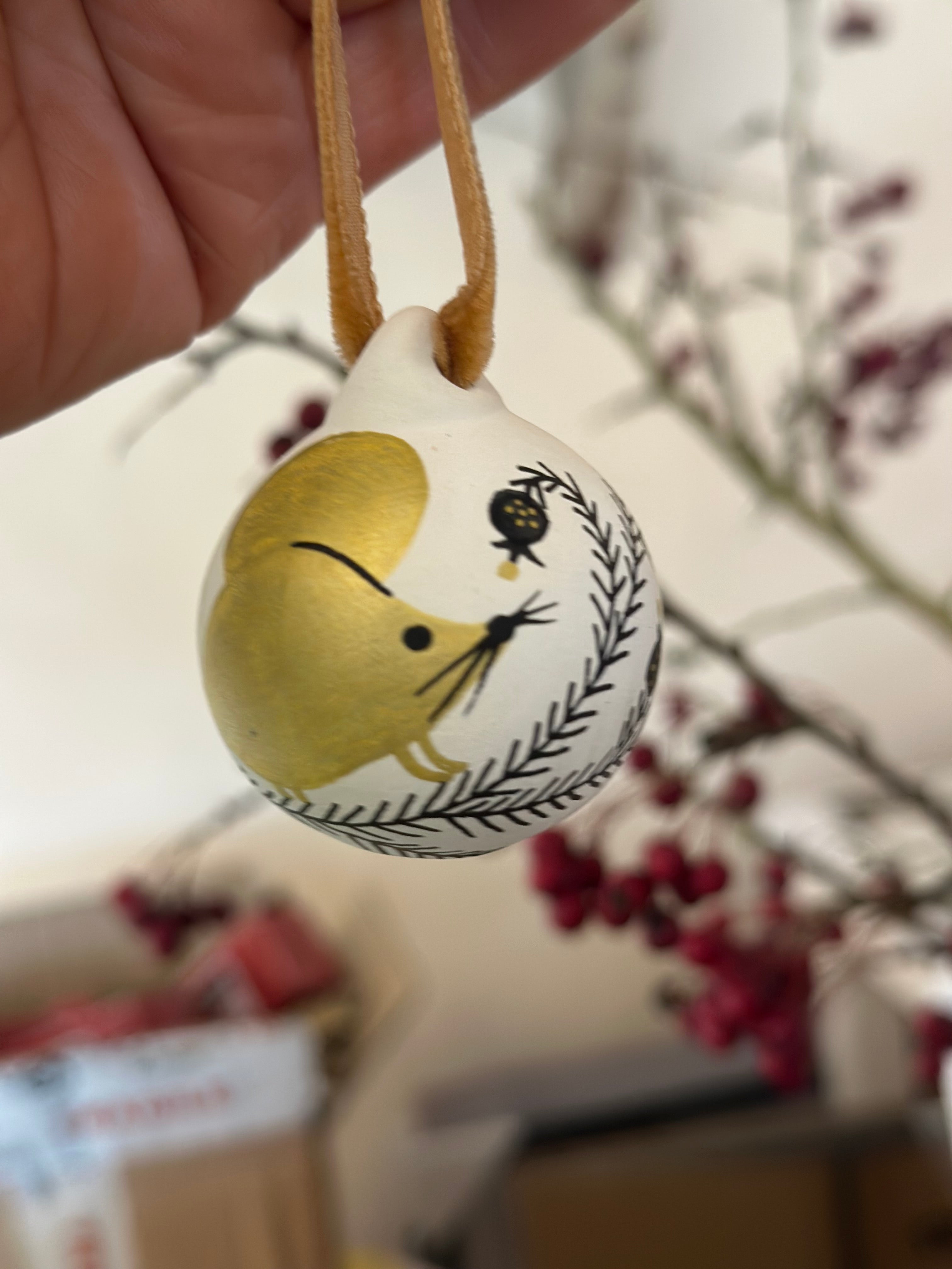 Limited Edition Hand painted Folk Art decoration