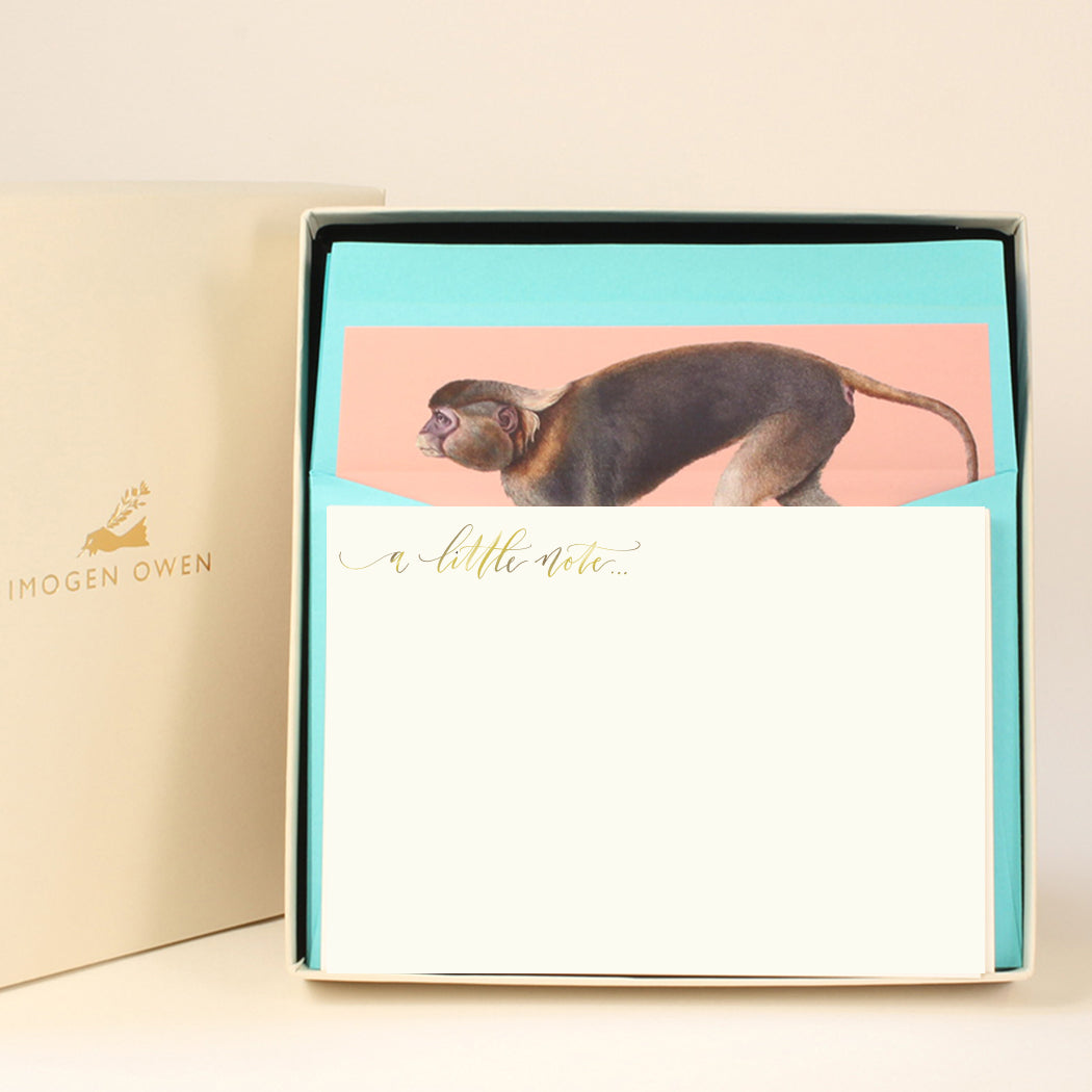 Luxury Correspondence Set - Monkey