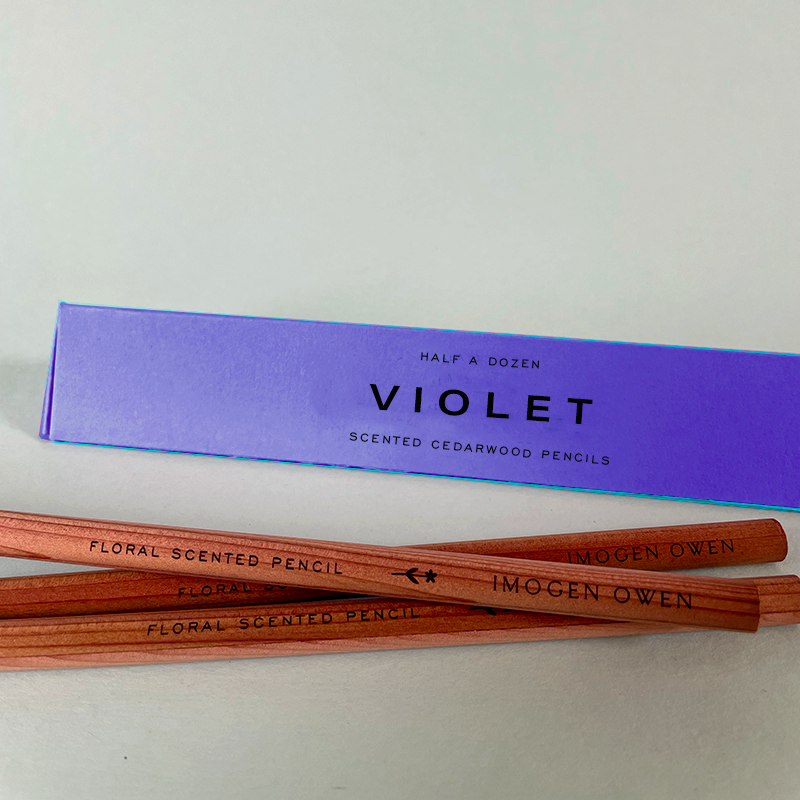 Violet Scented Pencils