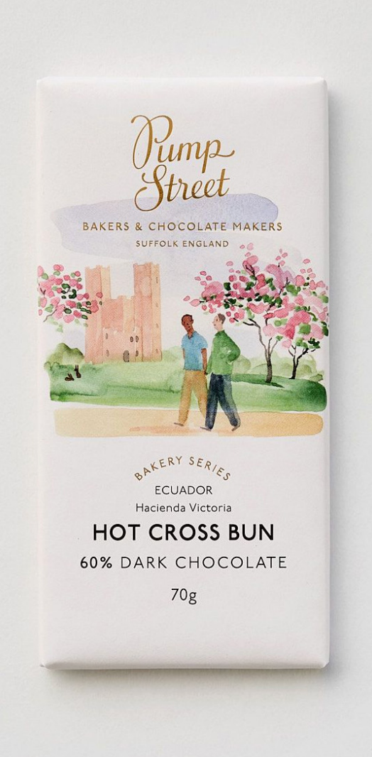 Pump Street Hot Cross Bun 70g