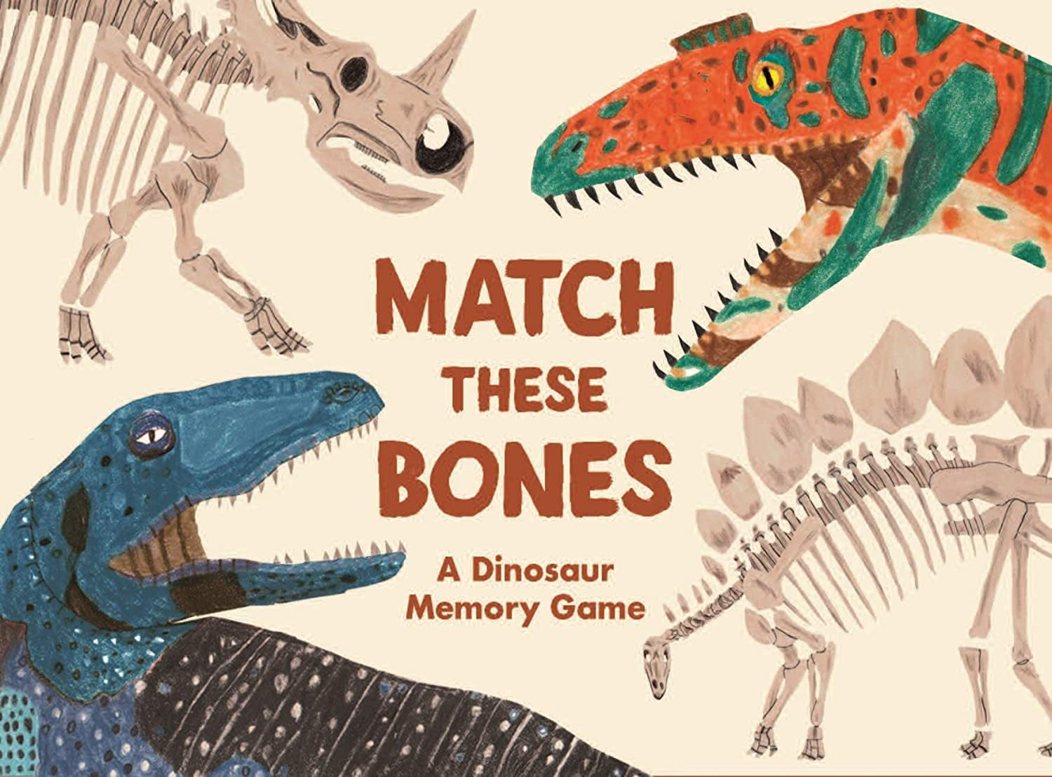 MATCH THESE BONES: A DINOSAUR MEMORY GAME