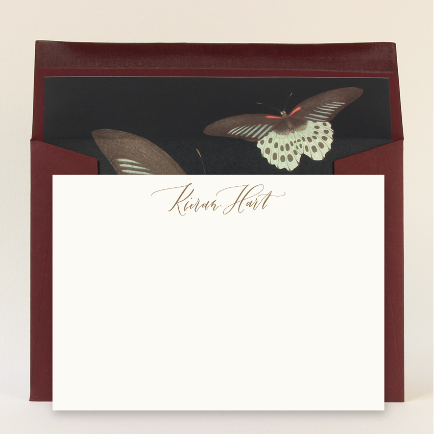 Bespoke Calligraphy Luxury Correspondence