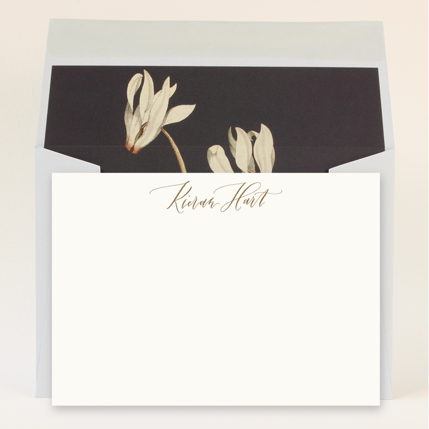 Bespoke Calligraphy Luxury Correspondence