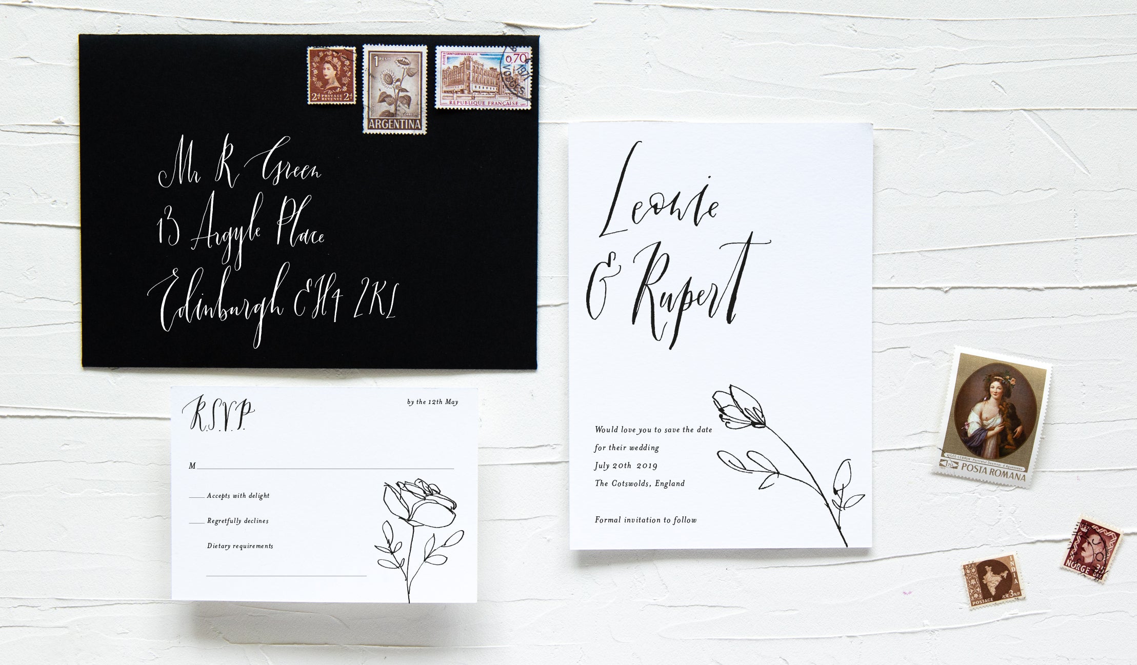 Emmeline Collection- SAVE THE DATE