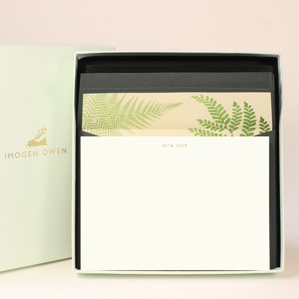 Luxury Correspondence Set - Fern