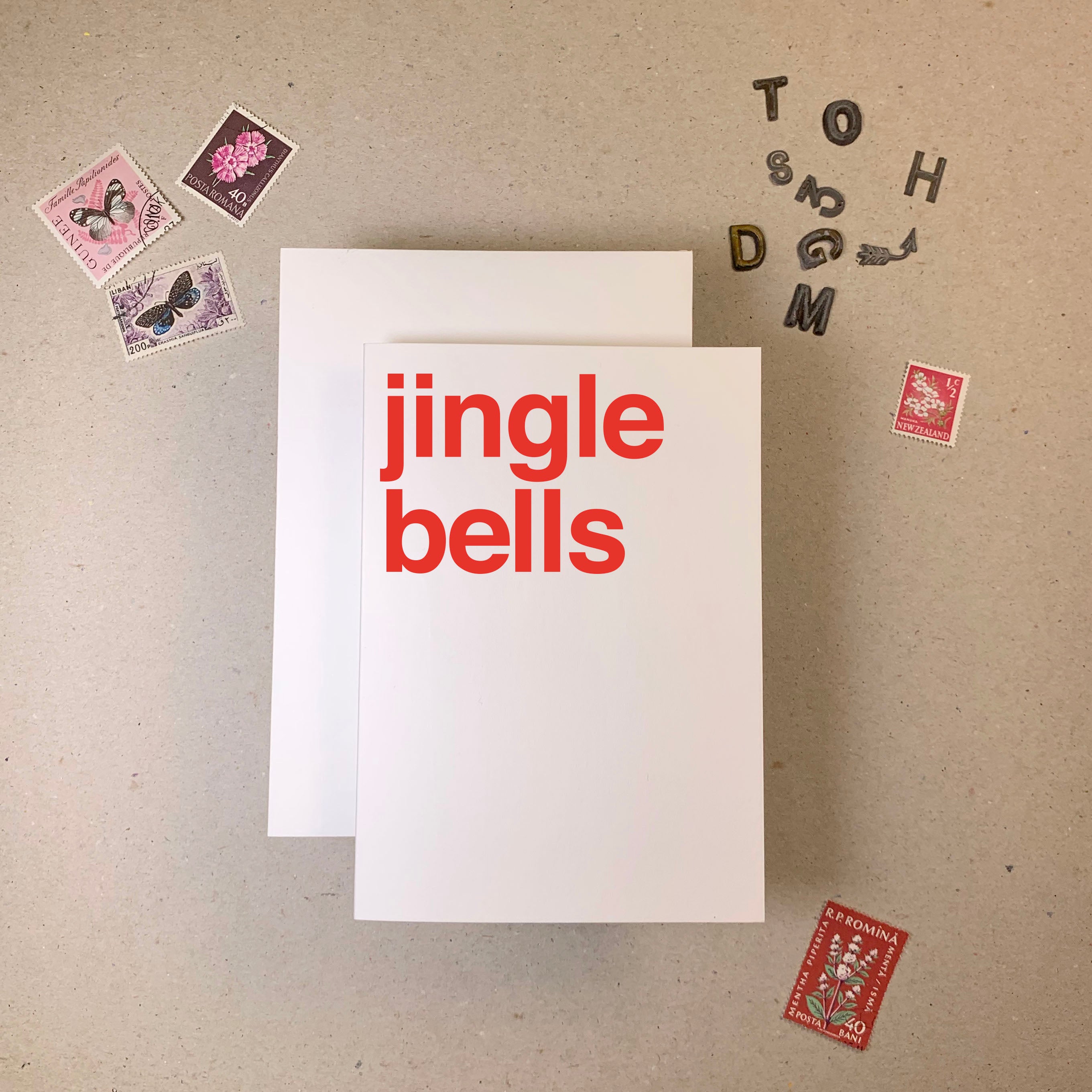 Jingle Bells Christmas Card