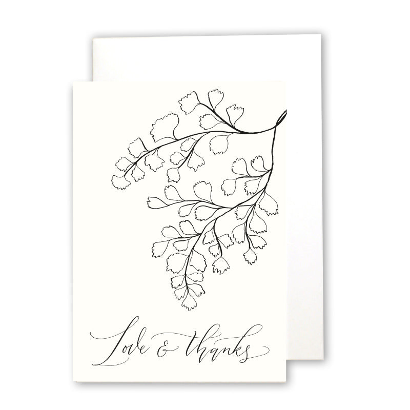 Love & Thank You Card