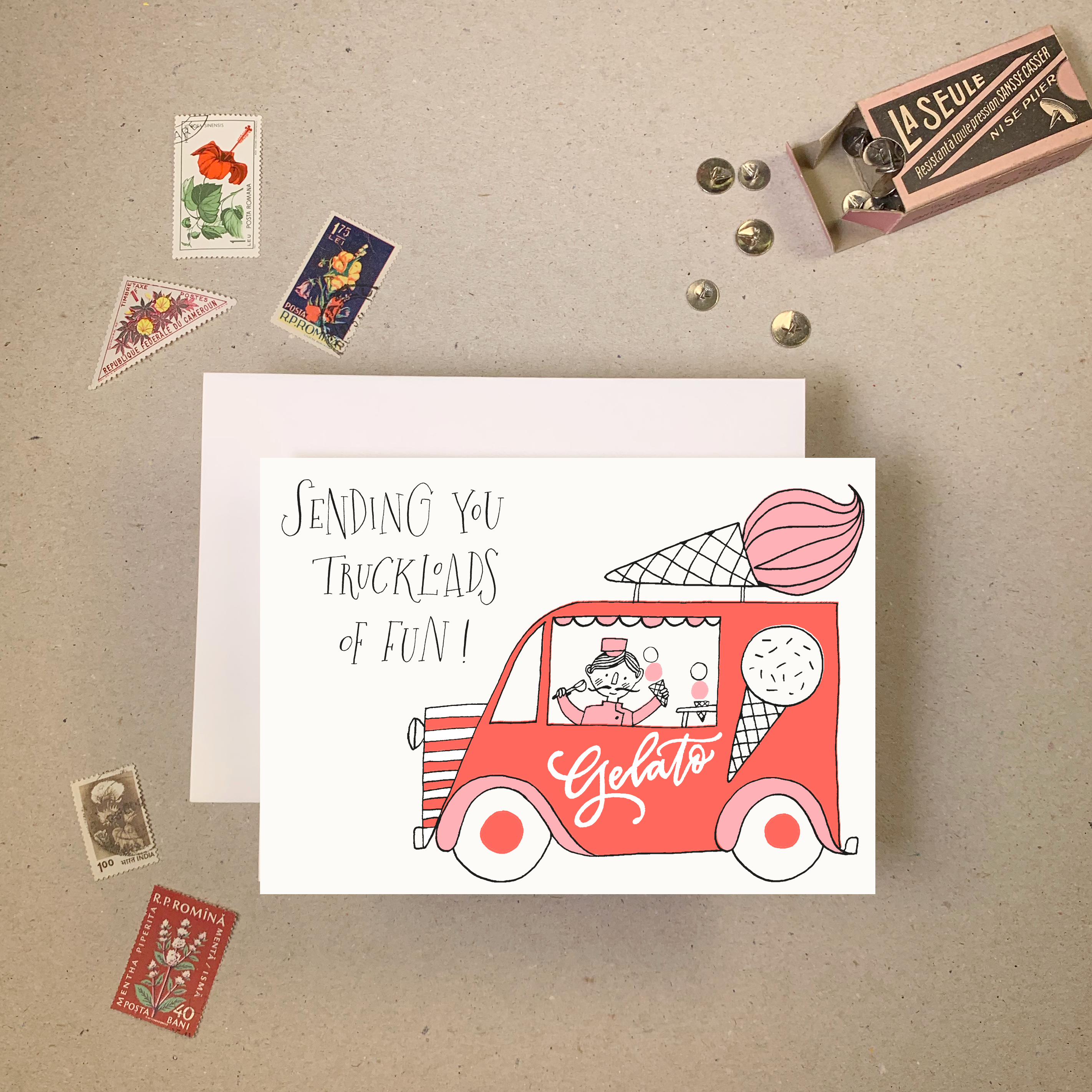 Gelato Fun Birthday Card