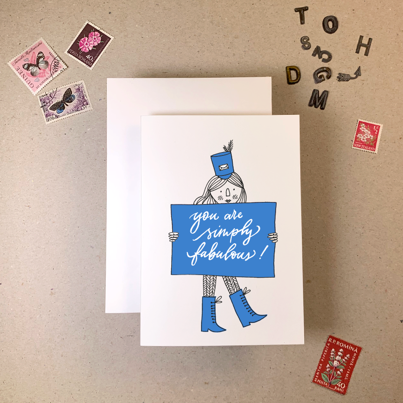 You Are Fabulous Greetings Card