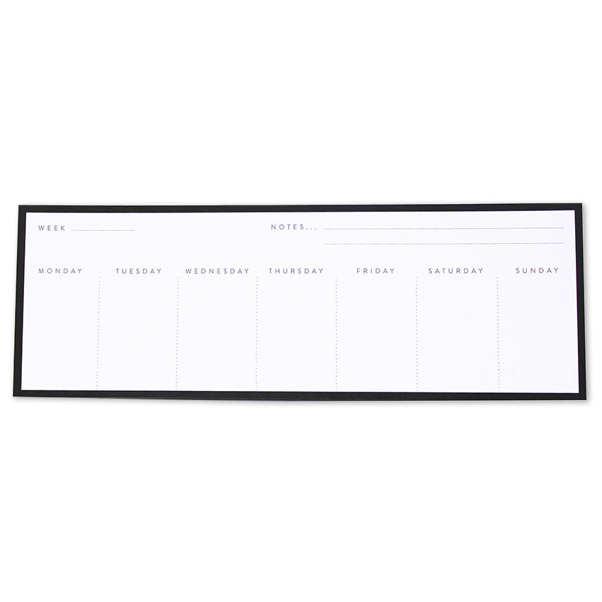 Gold Foil Desk Planner