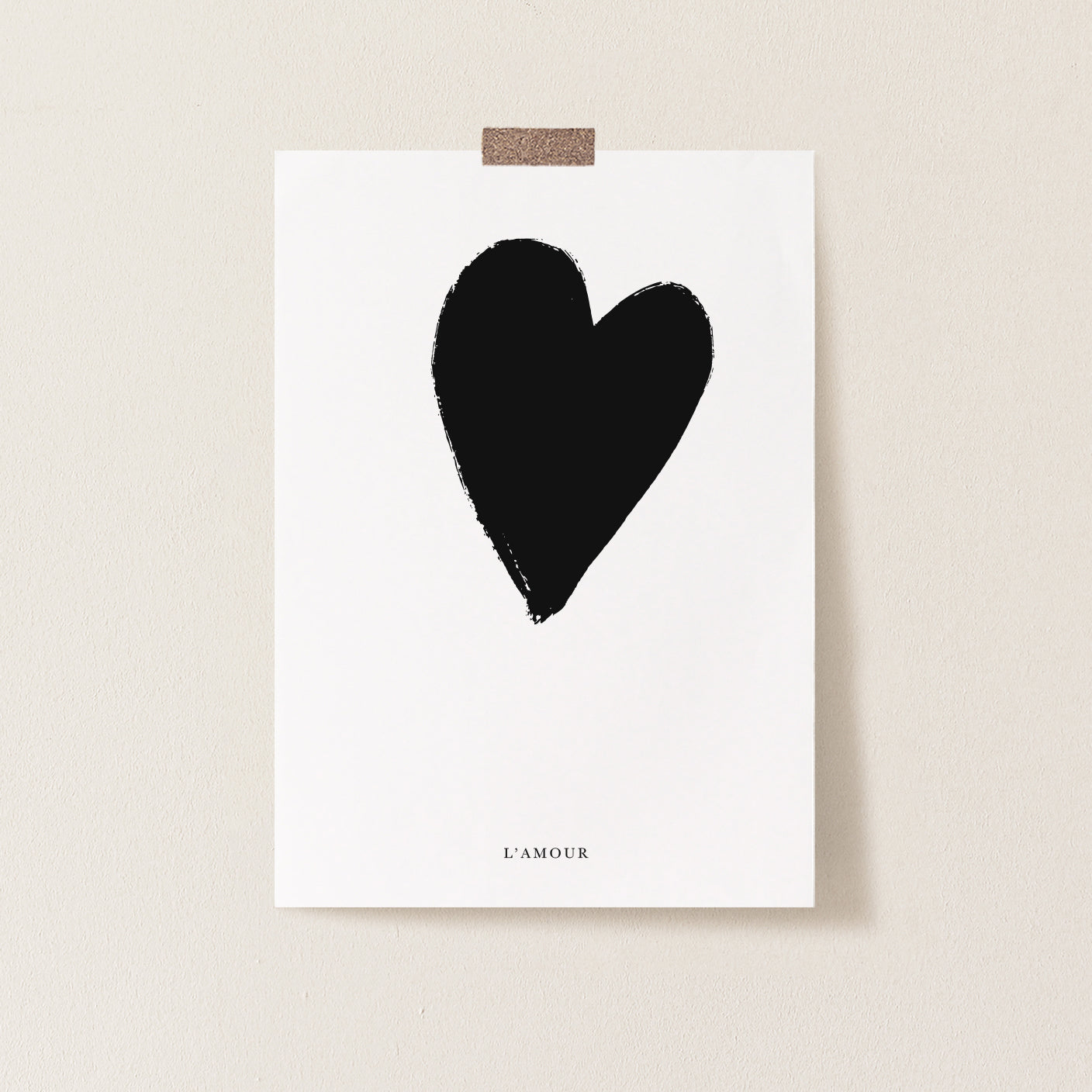 L'amour Print