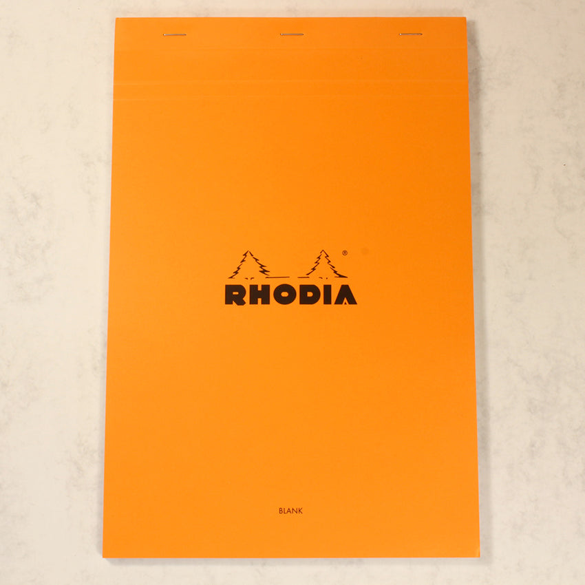 Rhodia Orange Blank Pad 80 PAGES A4