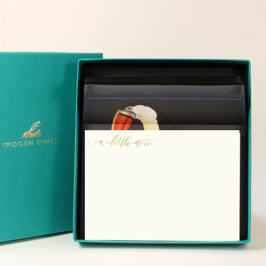 Luxury Correspondence Set - Toucan