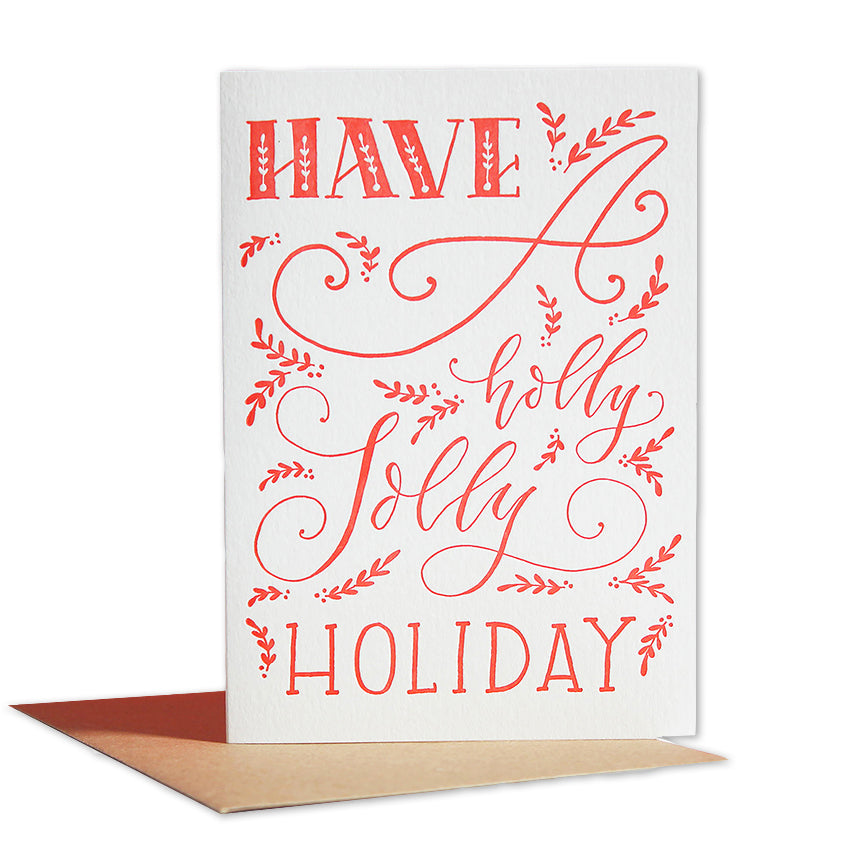 A Jolly Mini Christmas Card