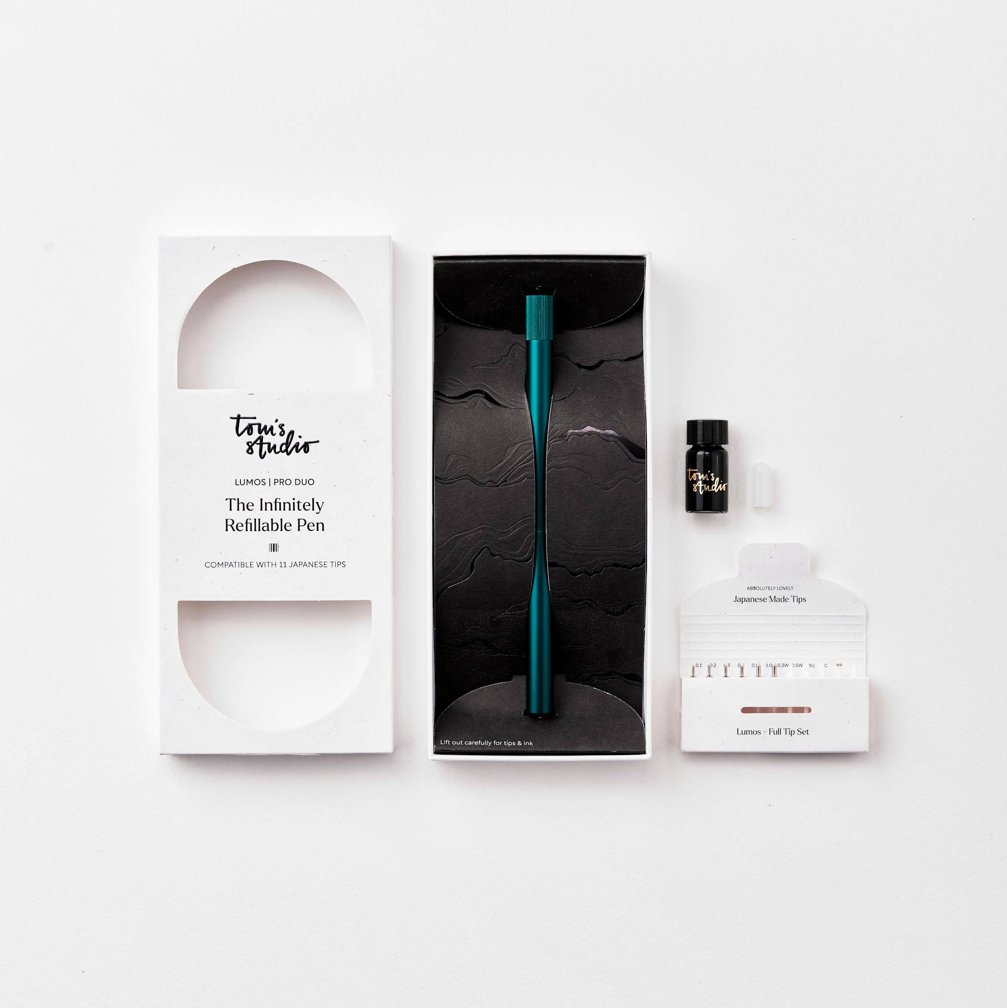 Lumos Pro - Refillable Multi-Tip Pen