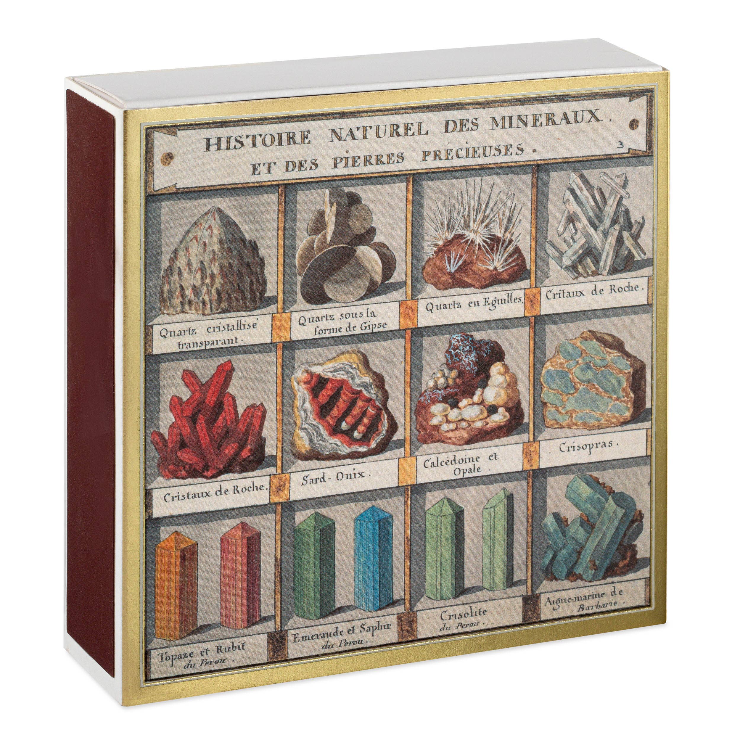 Minerals | Square Matchboxes