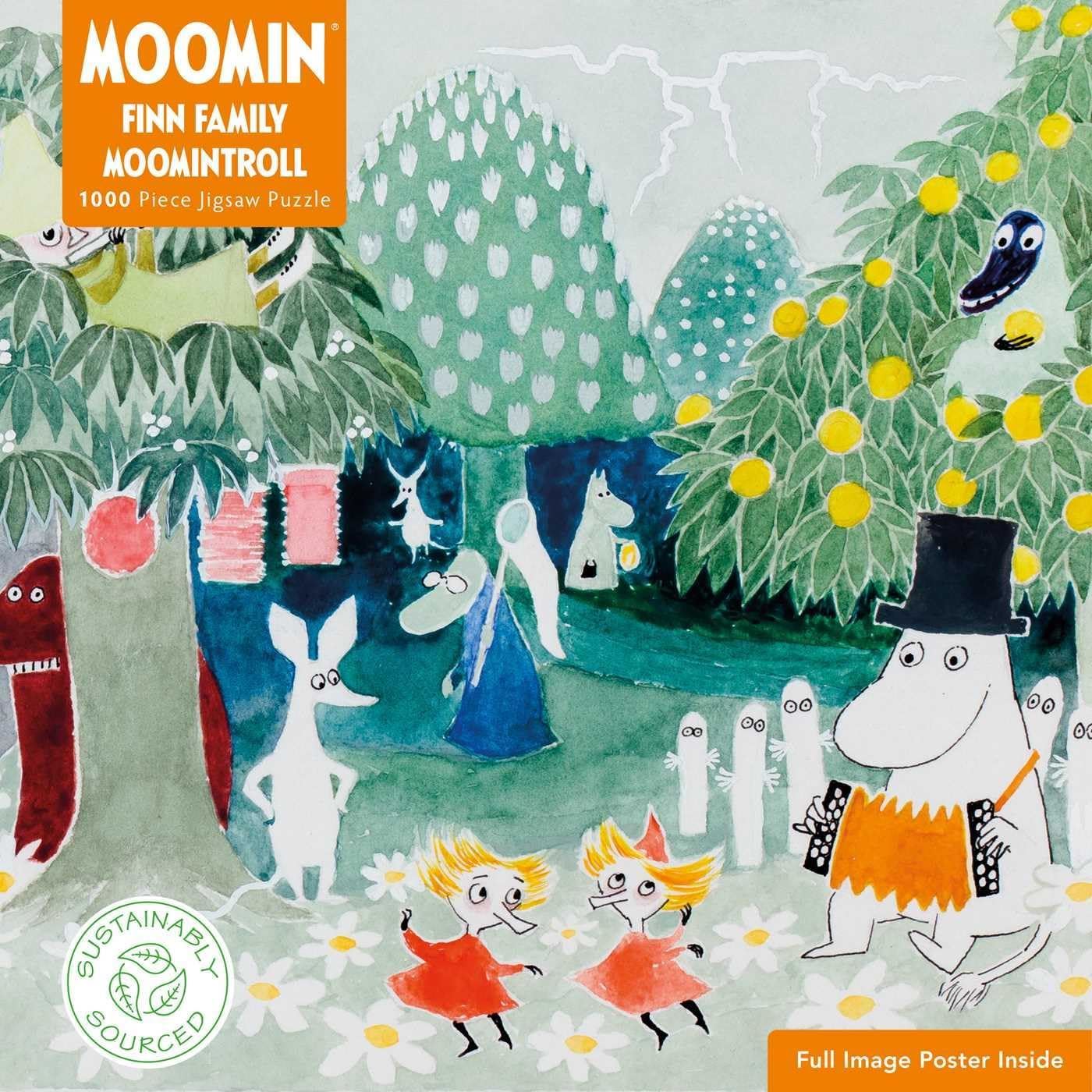 MOOMIN FINN FAMILY MOOMINTROLL 1000 PIECE JIGSAW