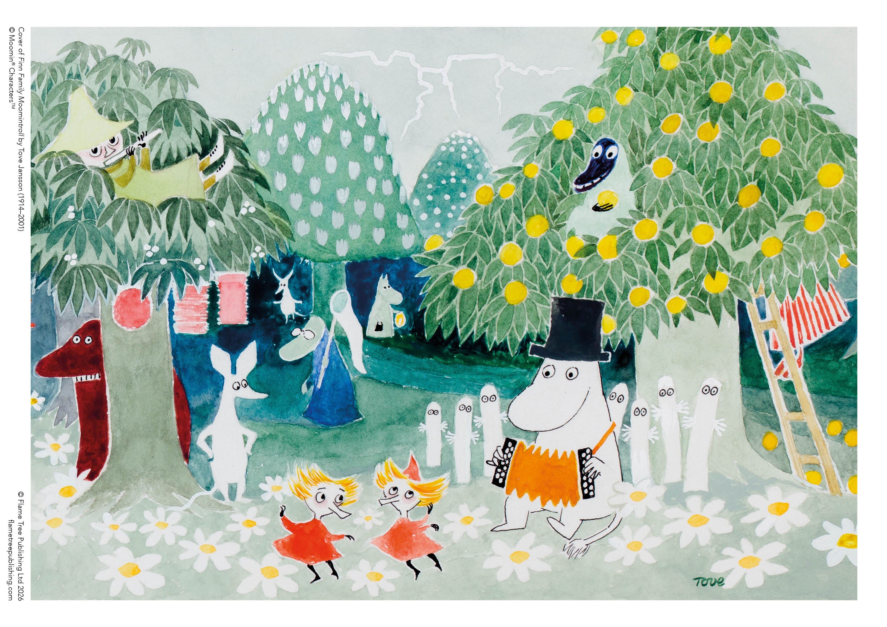 MOOMIN FINN FAMILY MOOMINTROLL 1000 PIECE JIGSAW