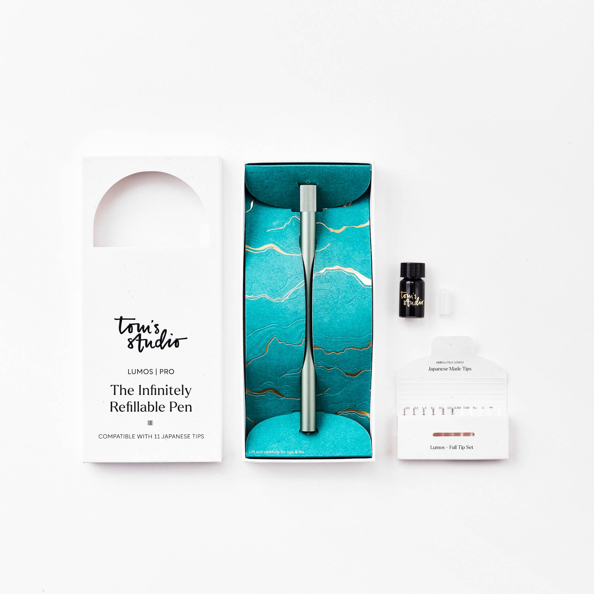 Lumos Pro - Refillable Multi-Tip Pen