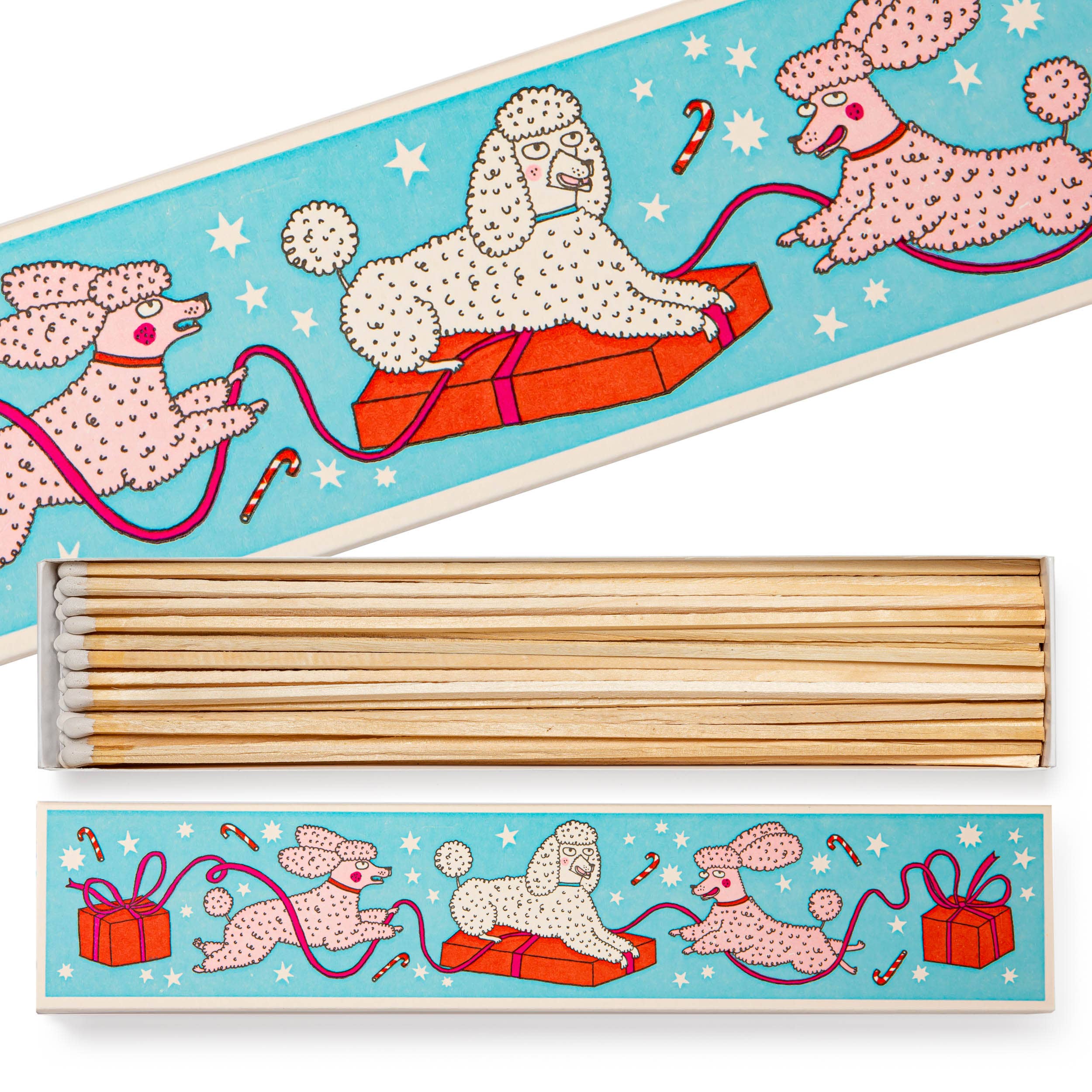 Poodles | Long - Christmas Safety Matches 🎄
