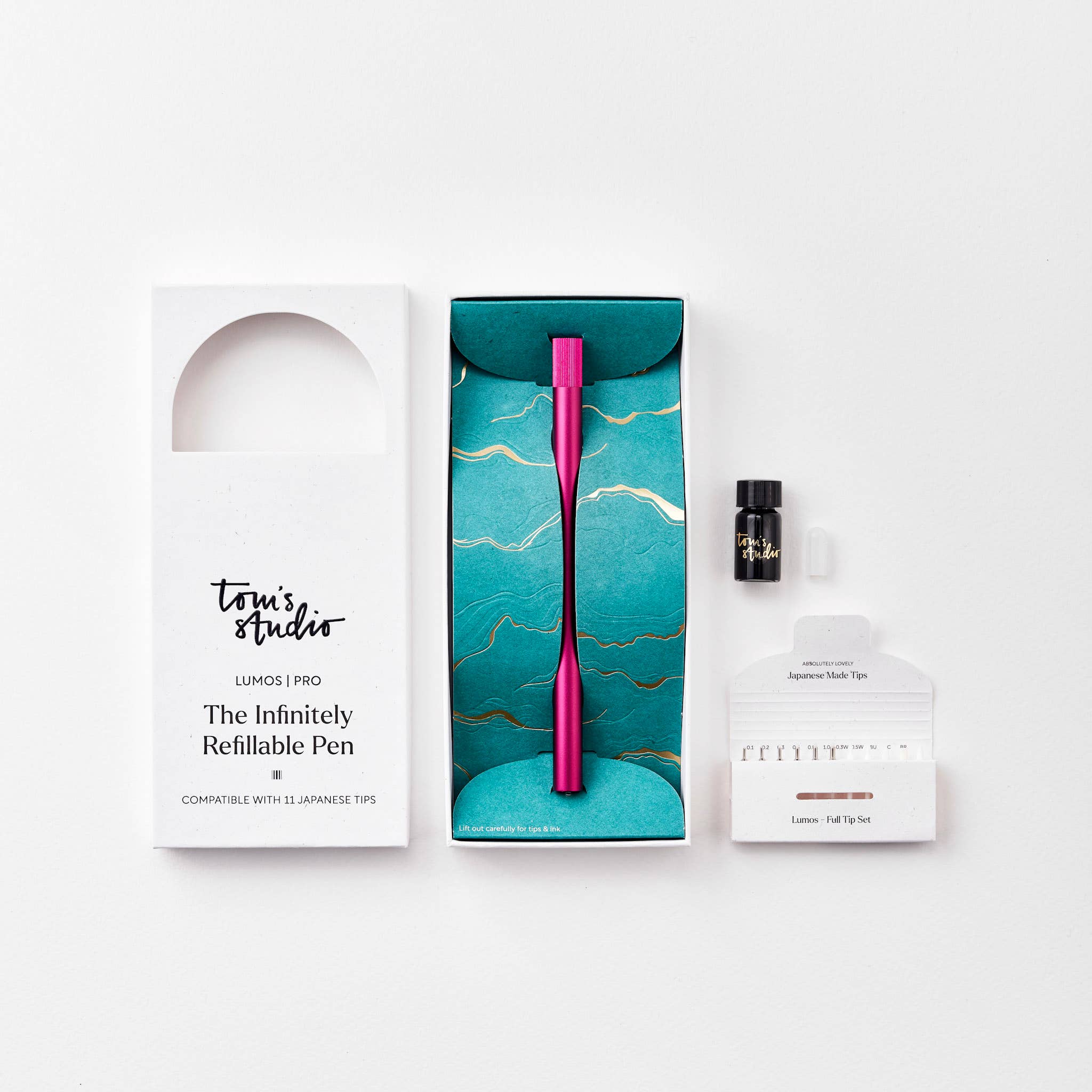 Lumos Pro - Refillable Multi-Tip Pen
