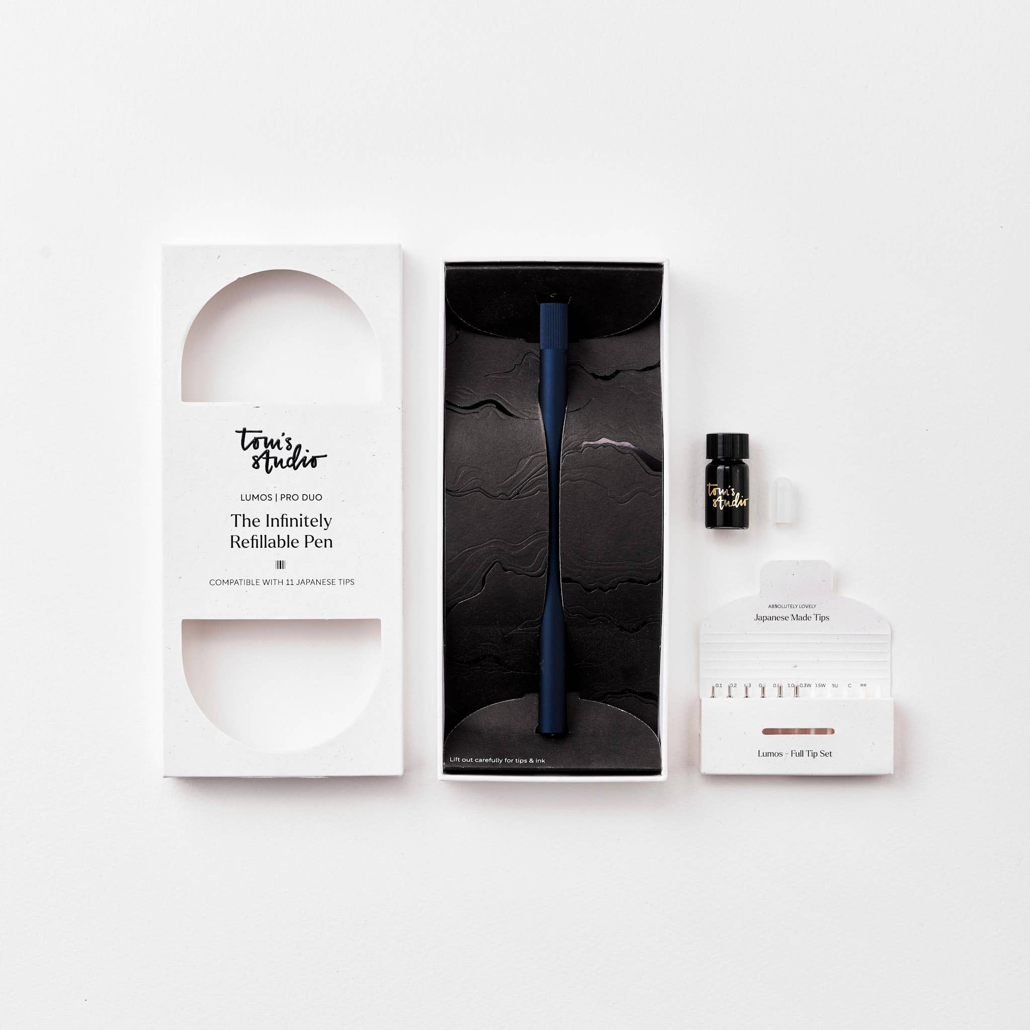 Lumos Pro - Refillable Multi-Tip Pen