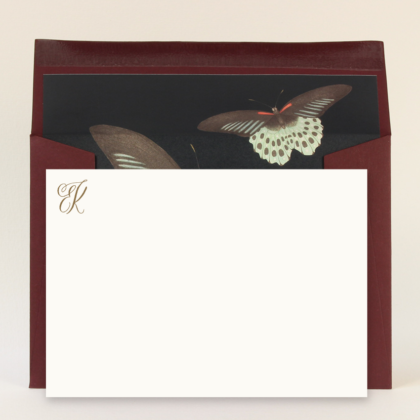 Bespoke Monogrammed Luxury Correspondence