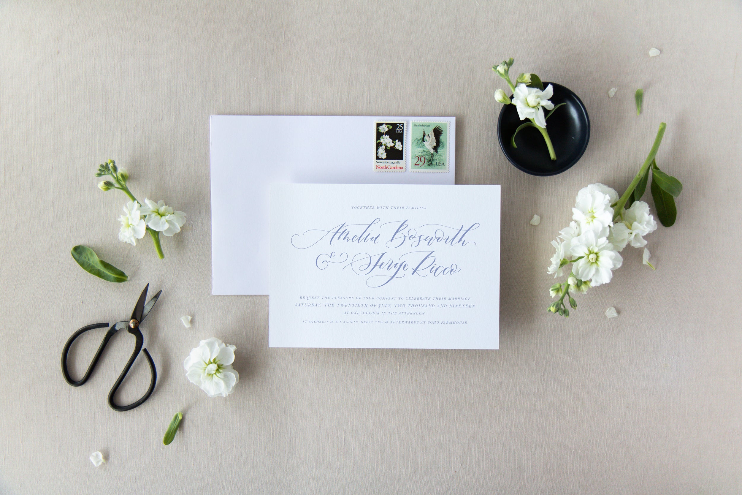 Classic Calligraphy Collection - Invitation