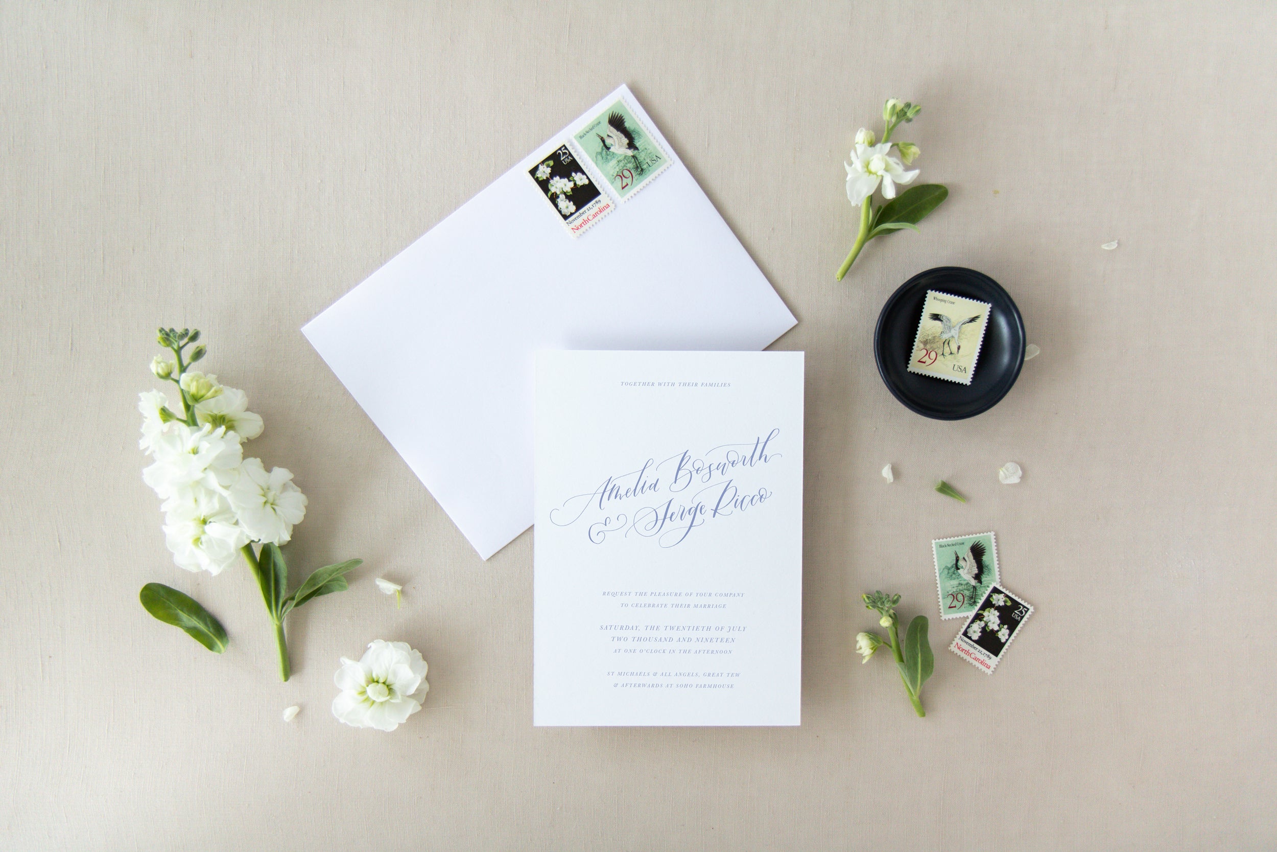 Classic Calligraphy Collection - Invitation