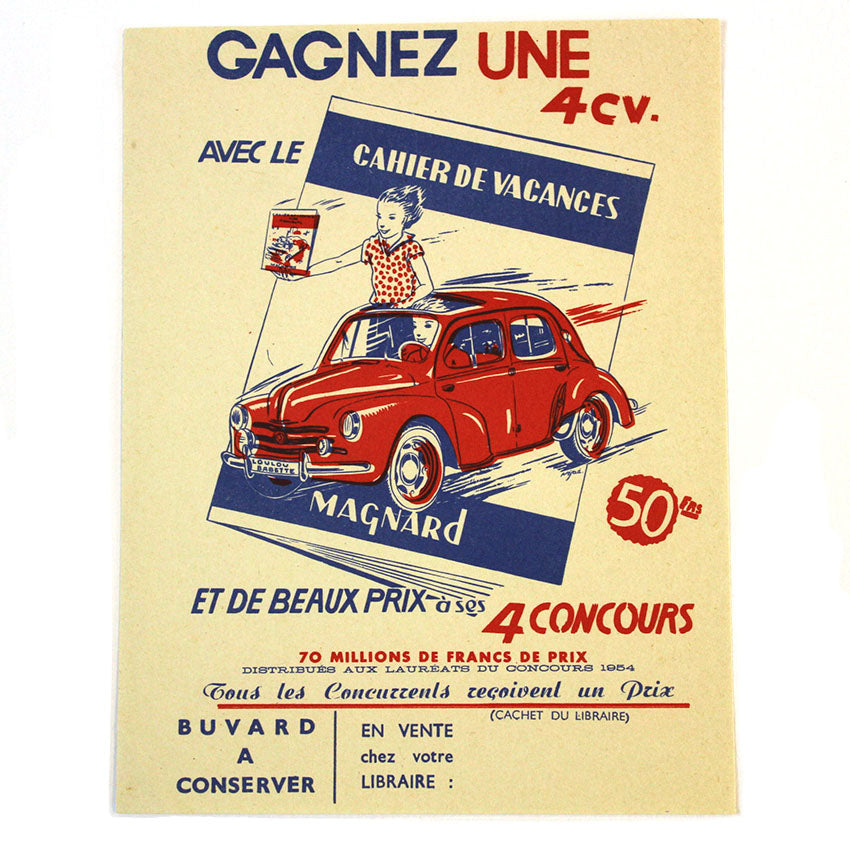 Original Vintage French Advertising Print