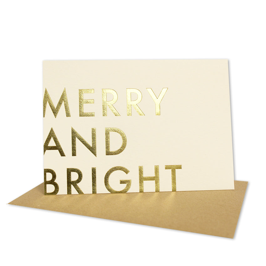 Typographic Christmas Card Box Set