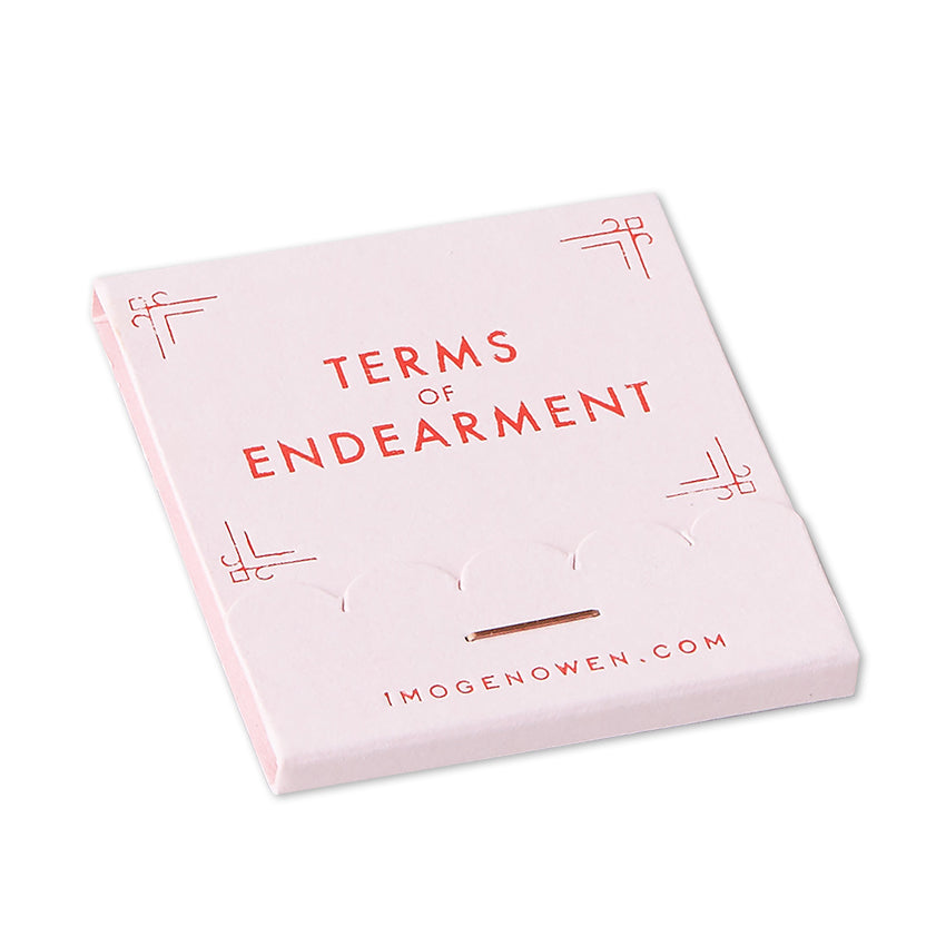 Terms of Endearment Matchbook