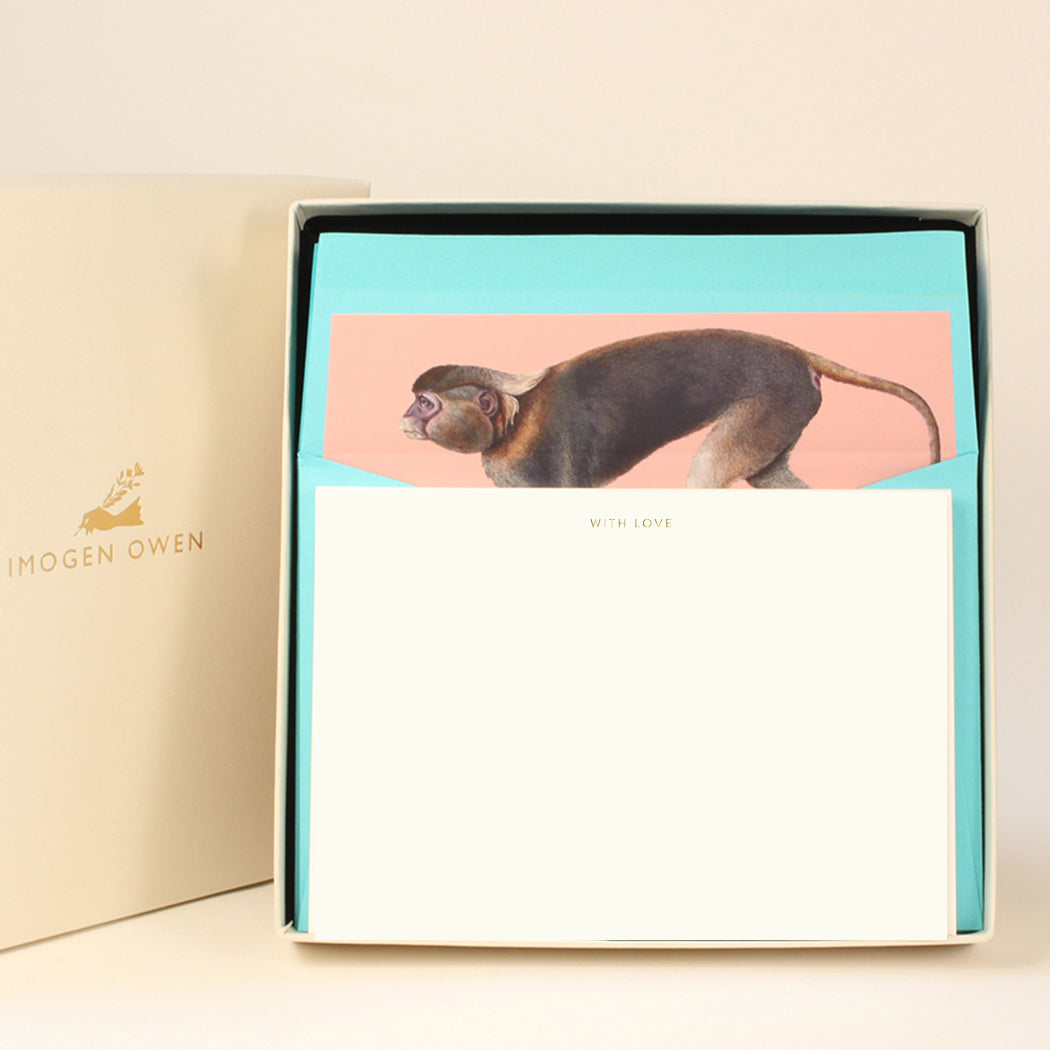 Luxury Correspondence Set - Monkey