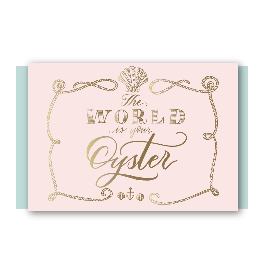 Oyster Luxury Note Cards