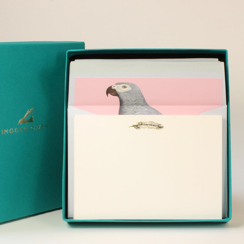 Luxury Correspondence Set - Parrot