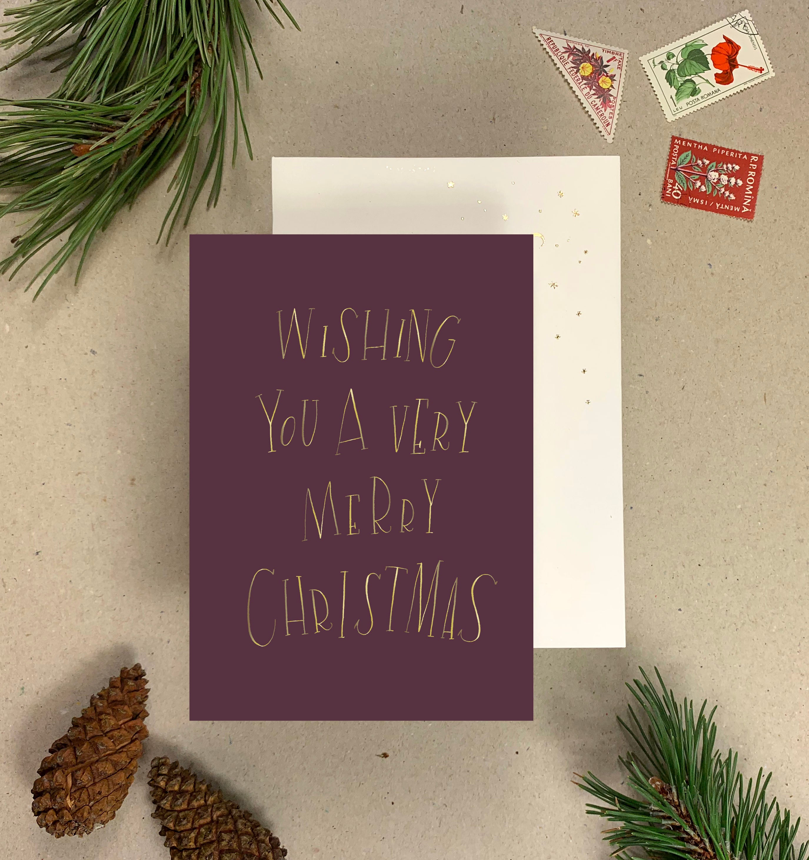 Very Merry Christmas Card