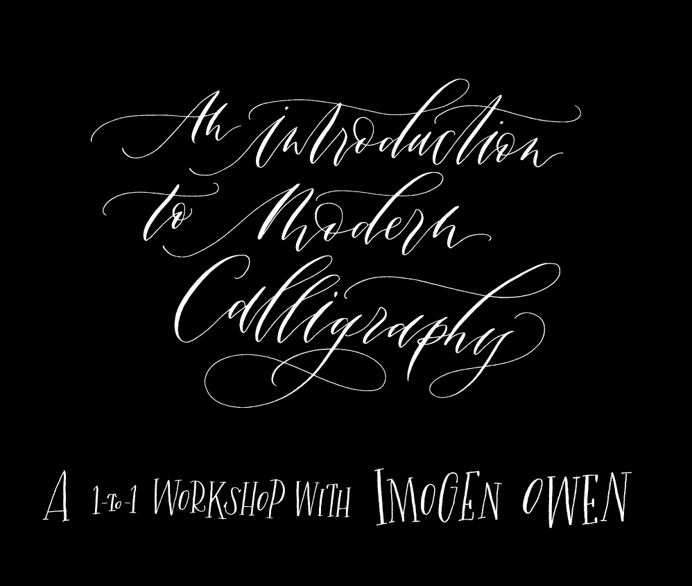 Beginners Modern Calligraphy Course - Bundle 1